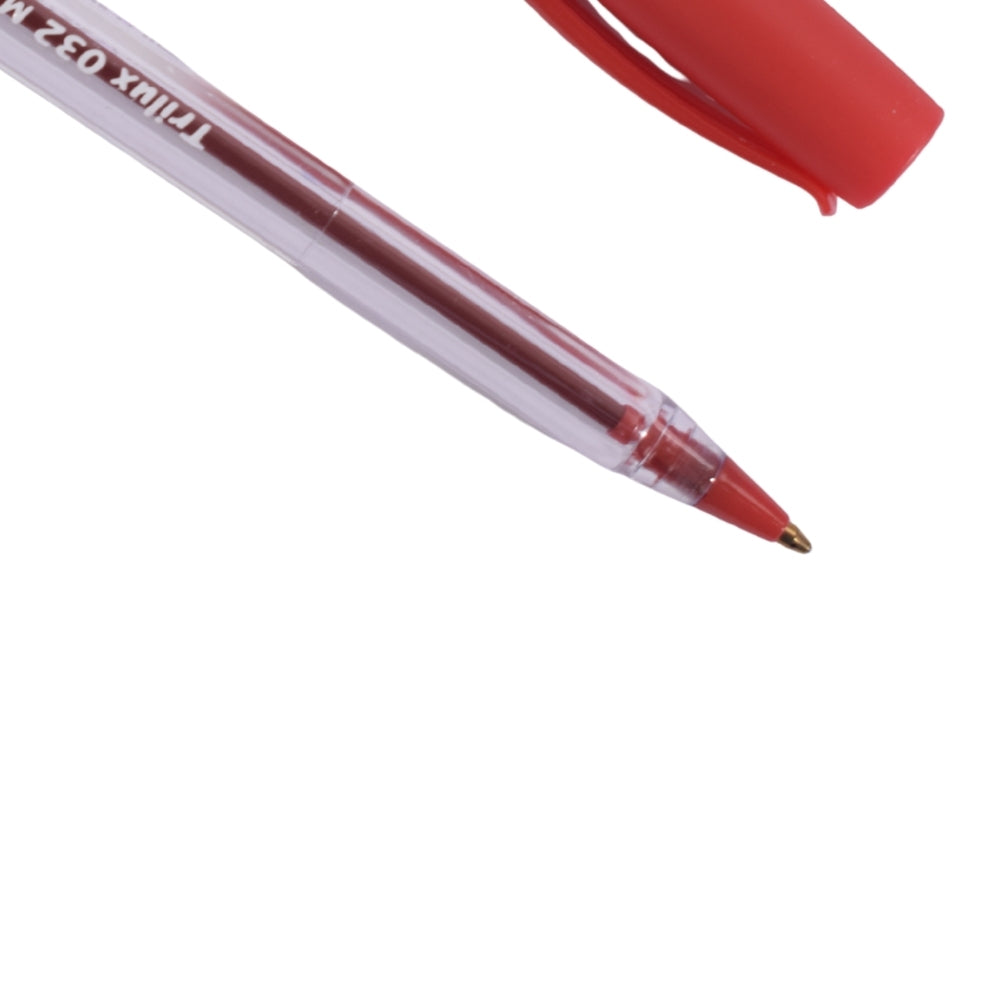 Faber-Castell 045 Ball Pen – Red Ink, 0.7mm