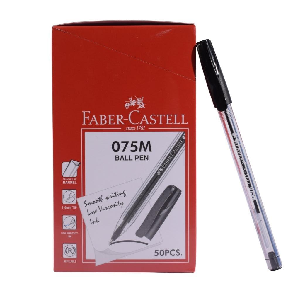 Faber-Castell 0.7mm Black Ink Ball Pen – Needle Tip