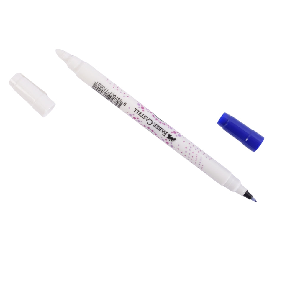 Faber-Castell Dual-Tip Marker Pen with Caps Removed