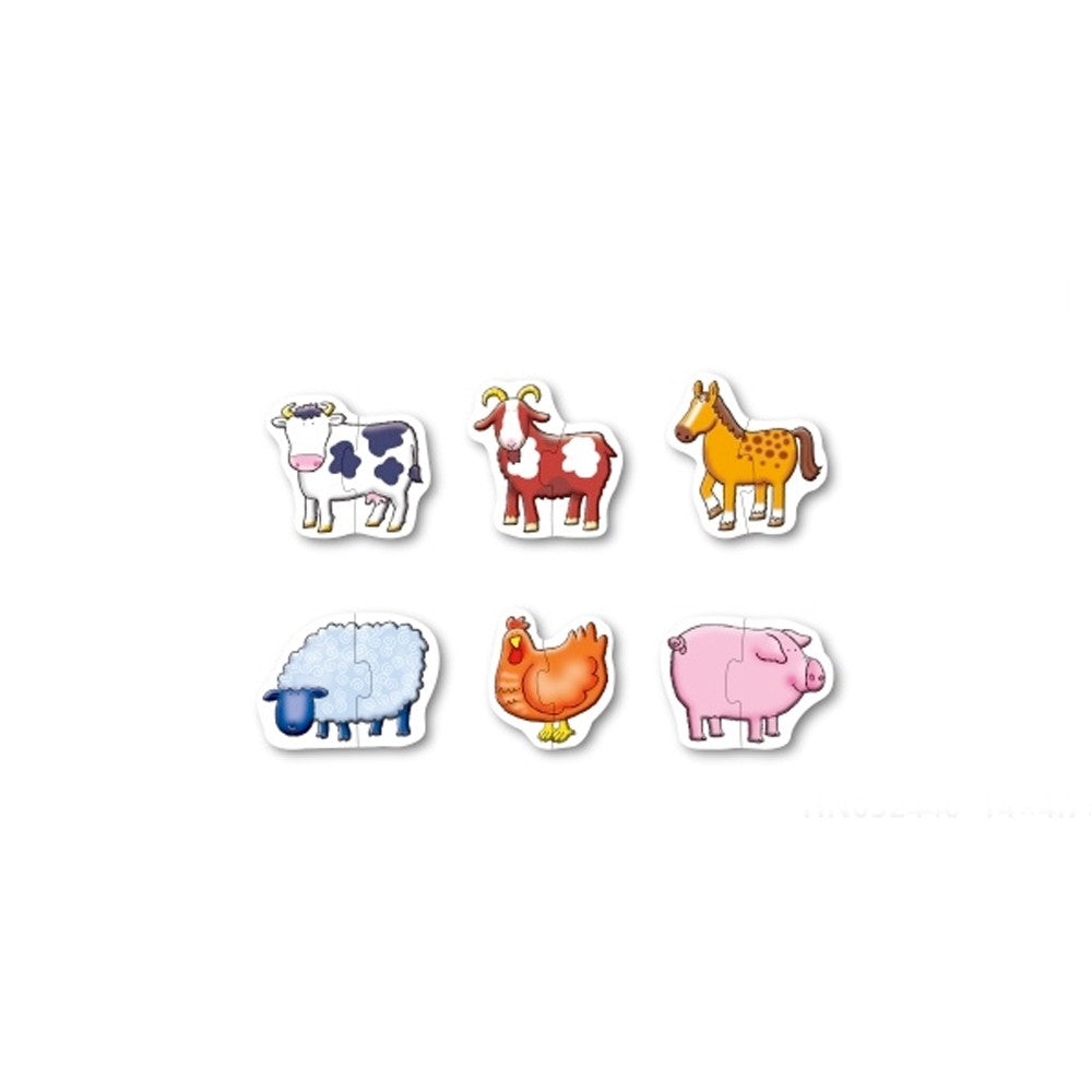 Farm Animal 6 In A Box Jigsaw Puzzle