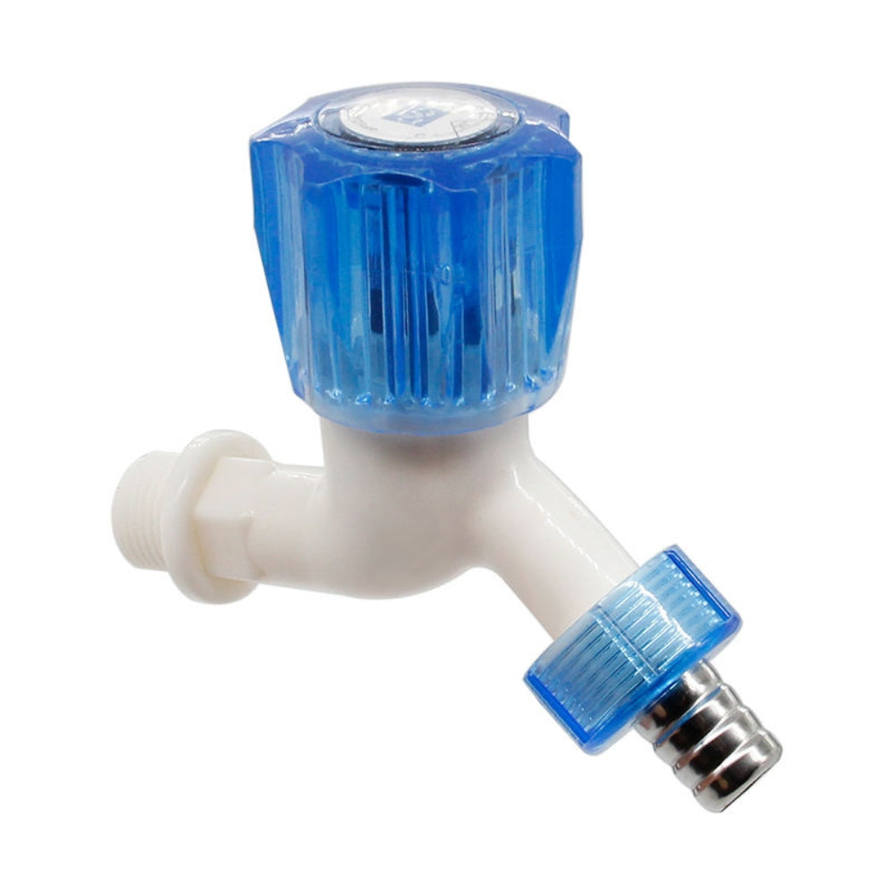 Faucet Garden Bathroom and Kitchen Washing Machine Water Tap Wall Mounted PVC Plastic Basin Faucets