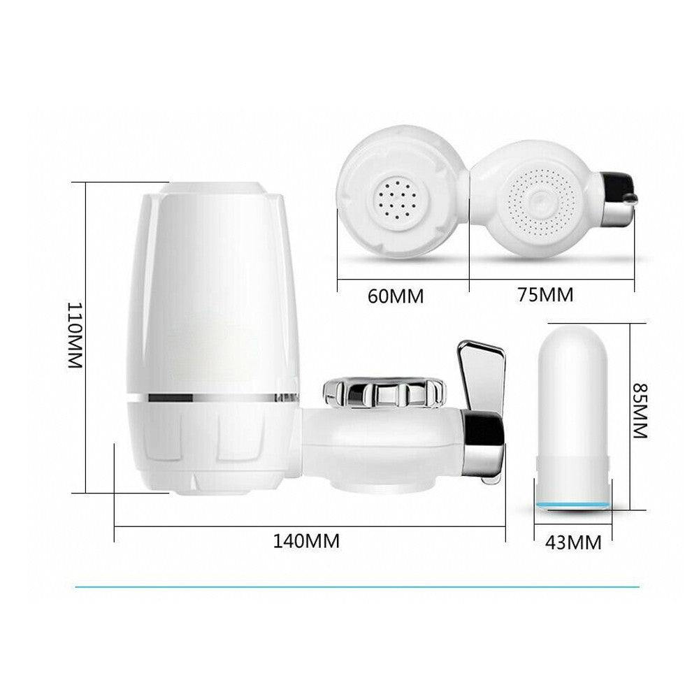Faucet Water Filter Kitchen Sink Bathroom Mount Filtration Tap Purifier ZSW-010
