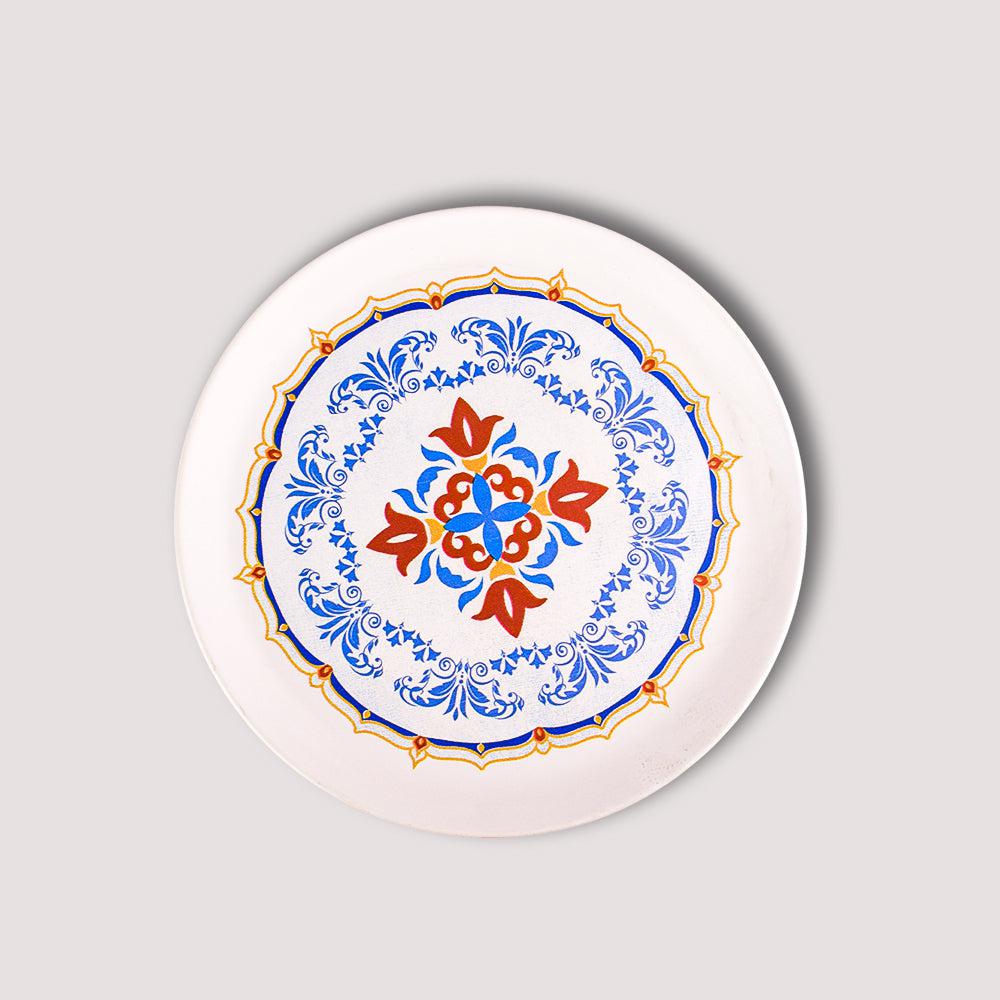 Floral Elegance Flat Dish 26CM