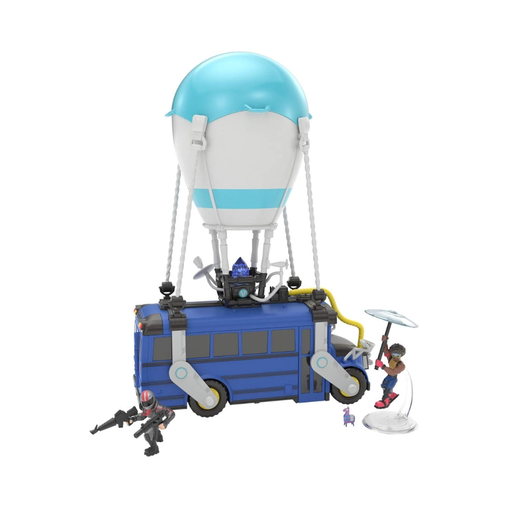 Fortnite Battle Royale Collection Battle Bus & 2 Exclusive Figures: Funk Ops & Burnout