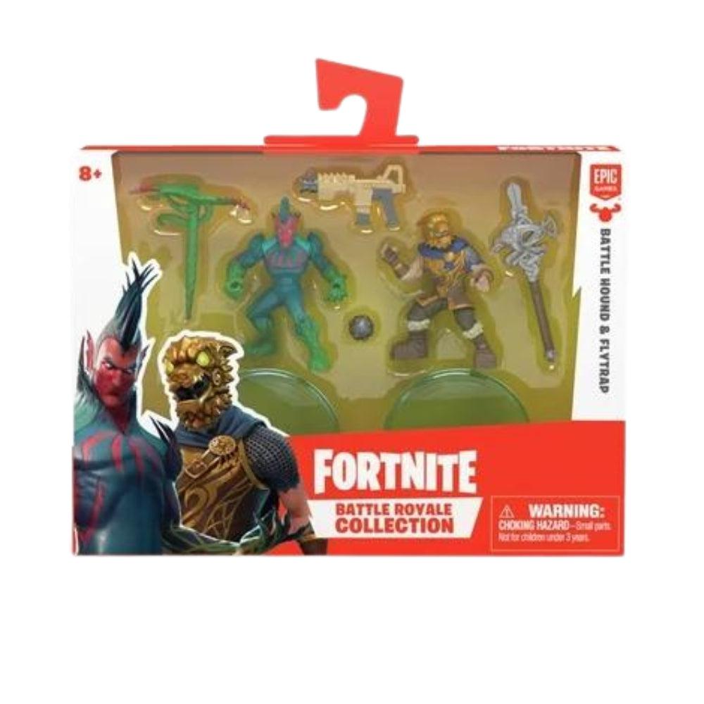 Fortnite Battle Royale Collection: Battlehound & Flytrap - 2 Pack Of Mini Figures