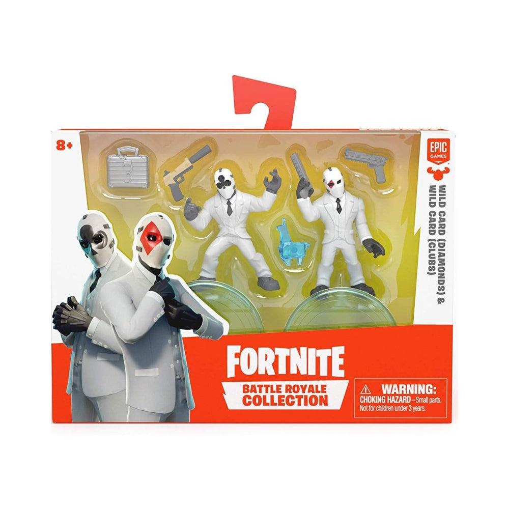 Fortnite Battle Royale Collection - Wild Card – Diamonds & Wild Card – Clubs – 2 Pack Of Action Figures