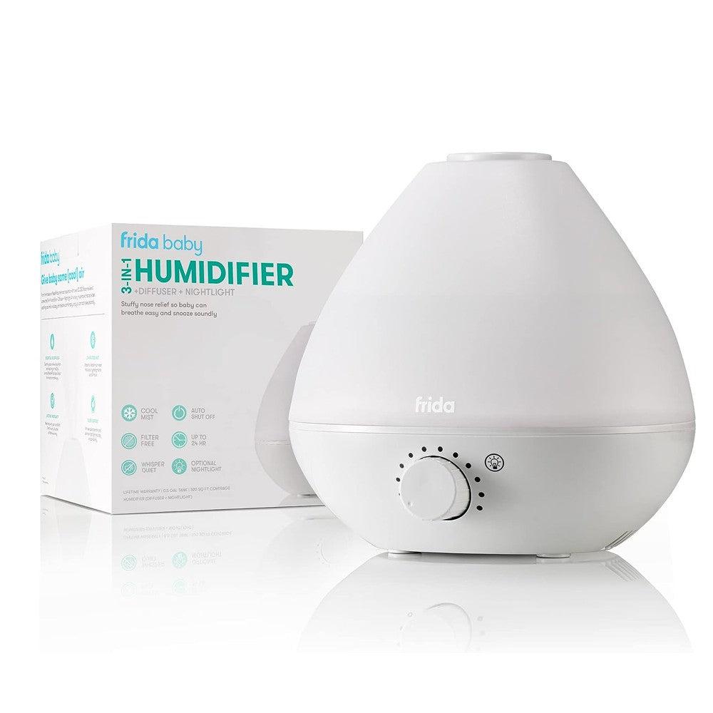 Fridababy 3-In-1 Humidifier With Diffuser And Nightlight