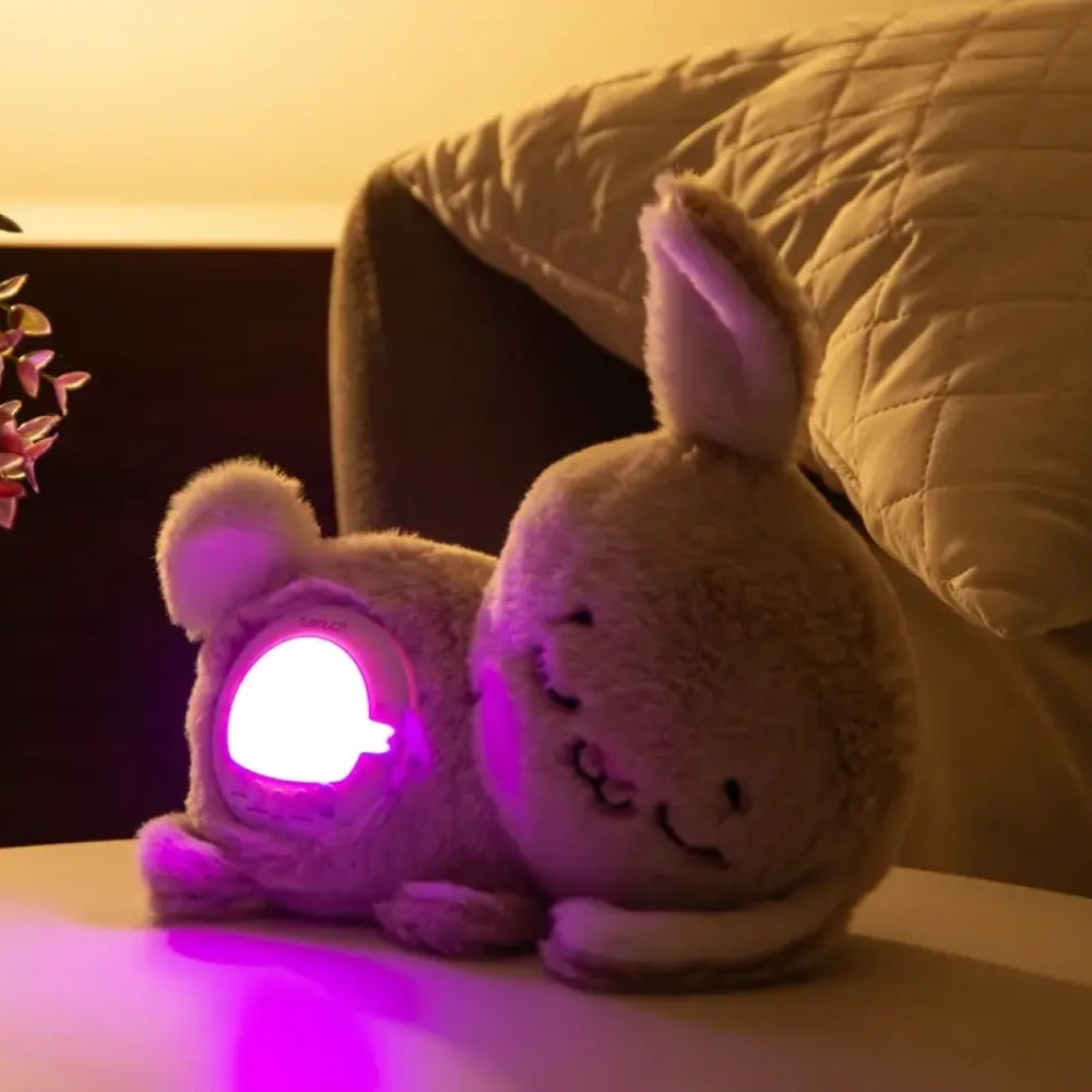Funmuch Rabbit Night Light with AI Cry Sensor and Projector, Lullabies, White Noise UA