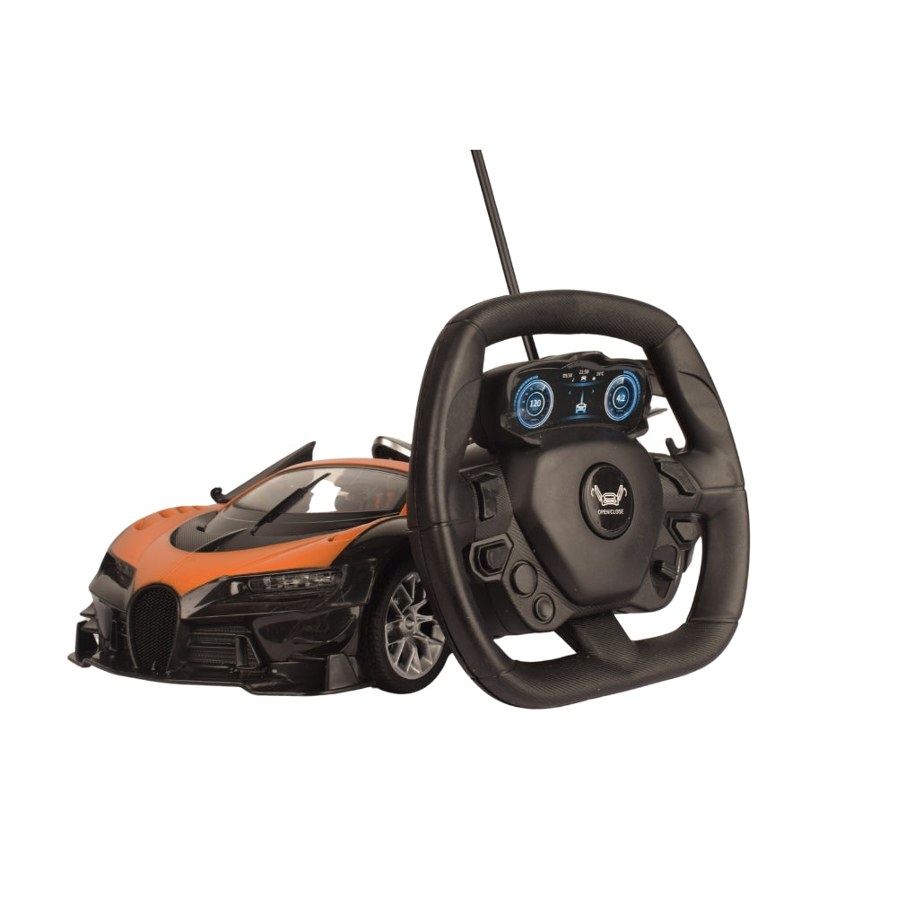 GCC Plastic 5CH Runabout A-key Open Door Racing Bugatti RC Car