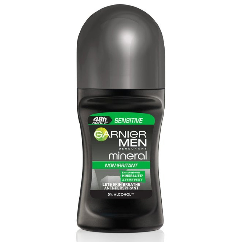 Garnier Mineral Mens Roll On Sensitive 50ml