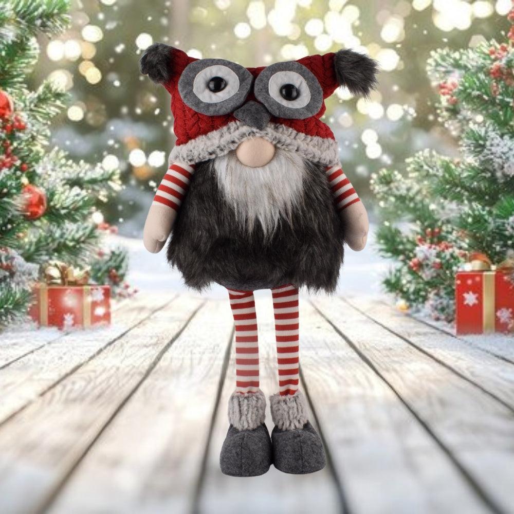Gehydy Christmas Gonk Decorations Handmade Owl Gnome Xmas Decor for Home
