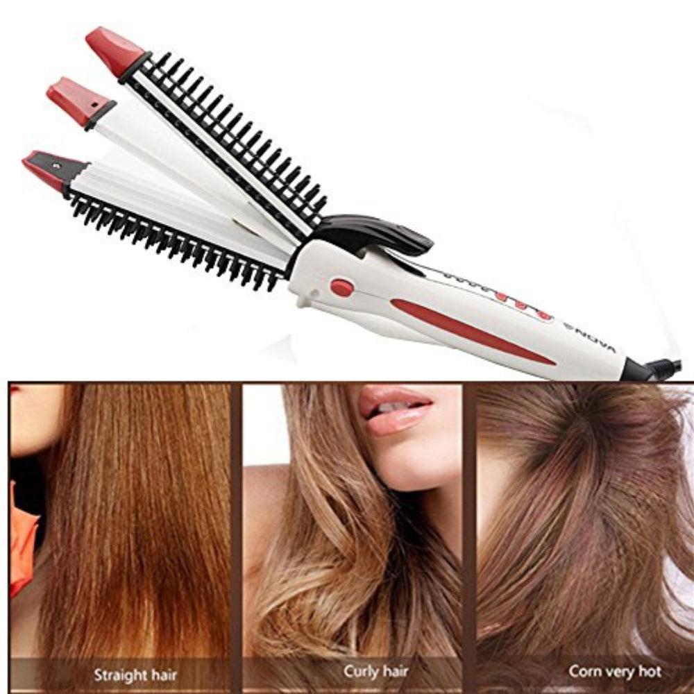 Gemei GM-2929 Multistyler Iron - Curling Iron