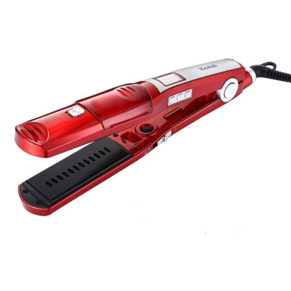 Gemei professional wide digital creamic straightner