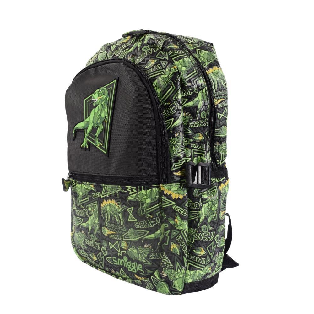 Geometric Dinosaur Backpack