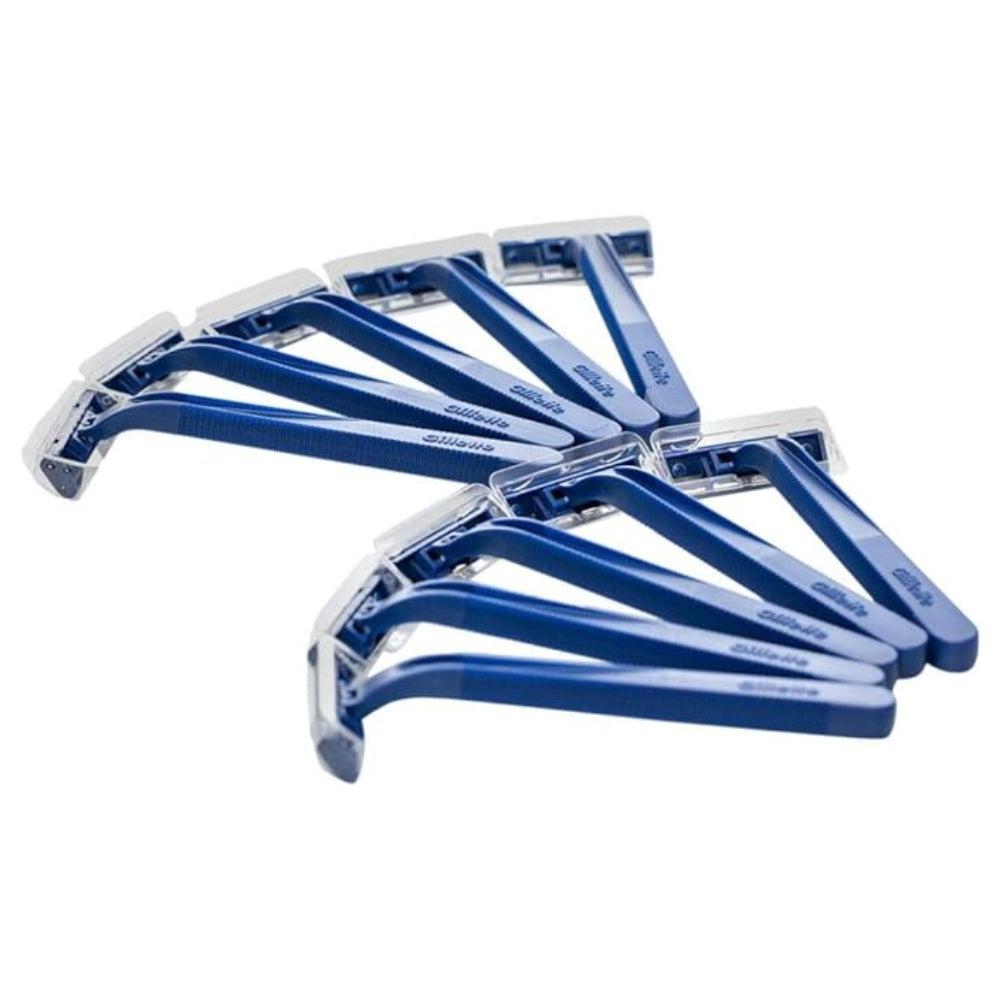Gillette London Bridge Disposable Shaving Blades Men 2 Blades 10 Pcs