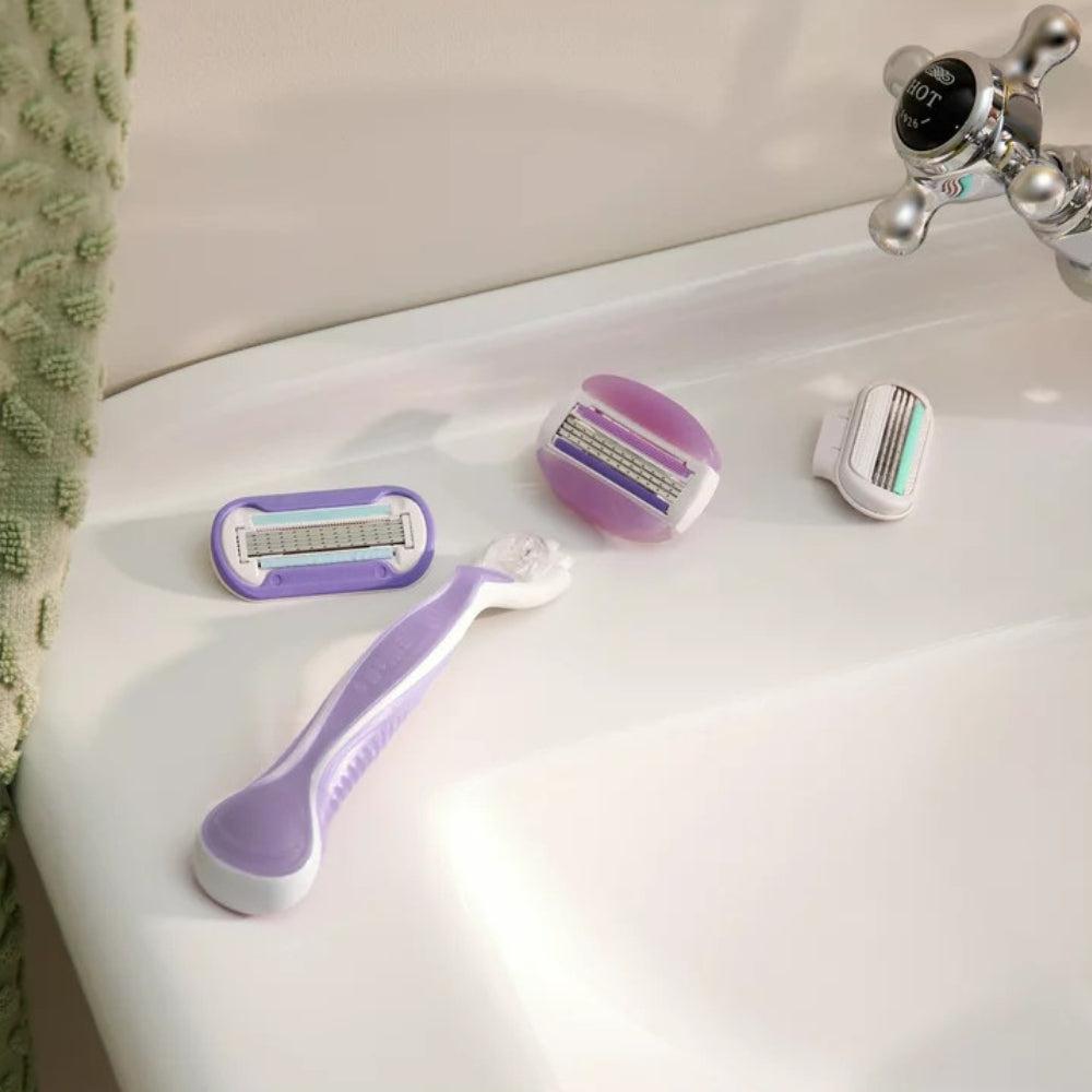 Gillette Venus Comfortglide Breeze Women's Razor Blade Refills 4 Pcs