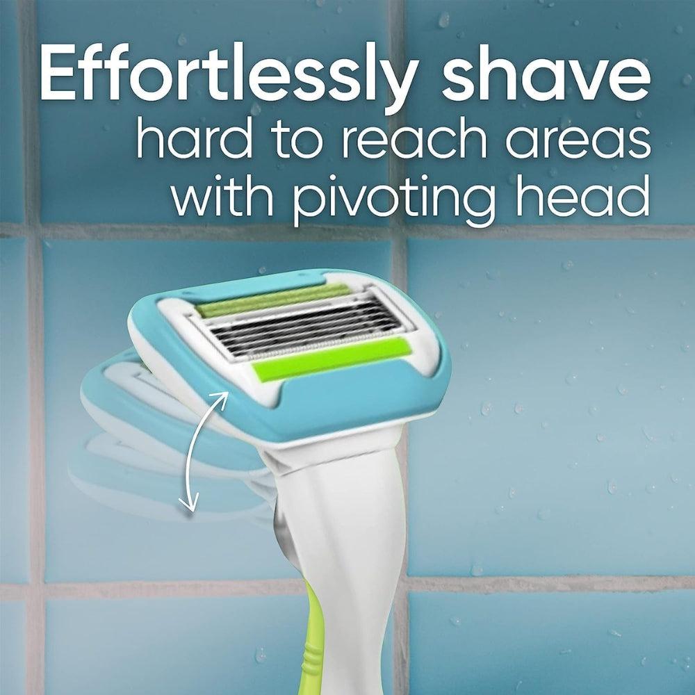 Gillette Venus Extra Smooth 5 Blades Women's Razor Blade Refills 4 Pcs