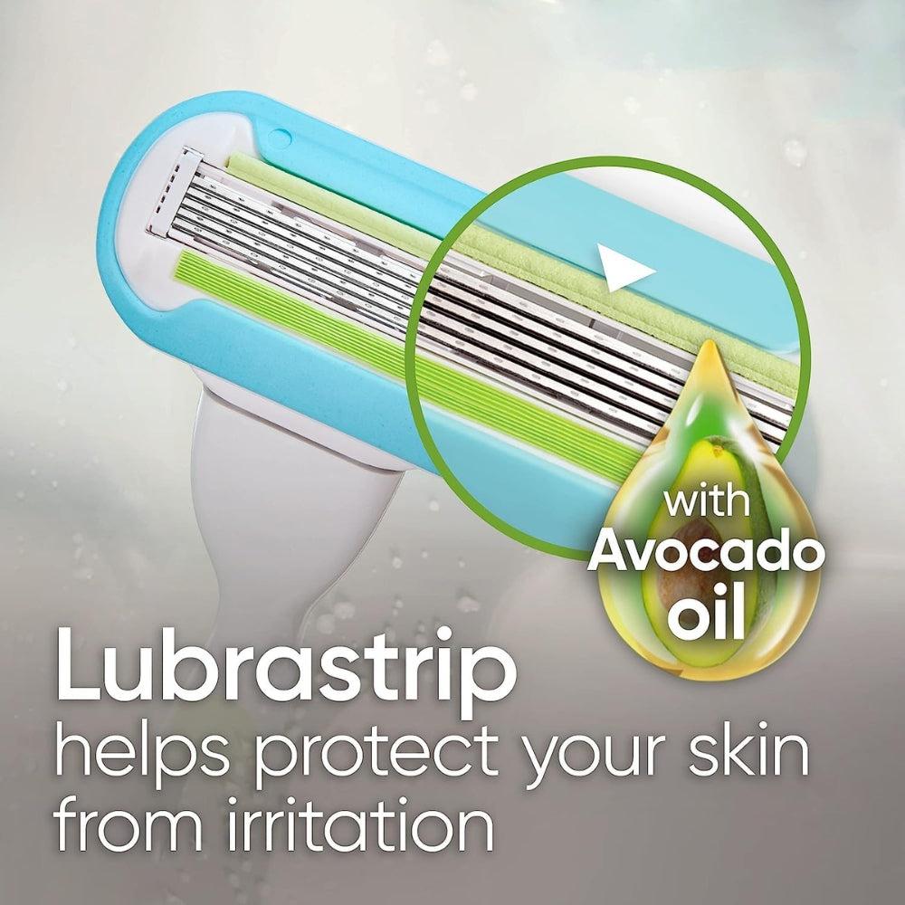 Gillette Venus Extra Smooth 5 Blades Women's Razor Blade Refills 4 Pcs