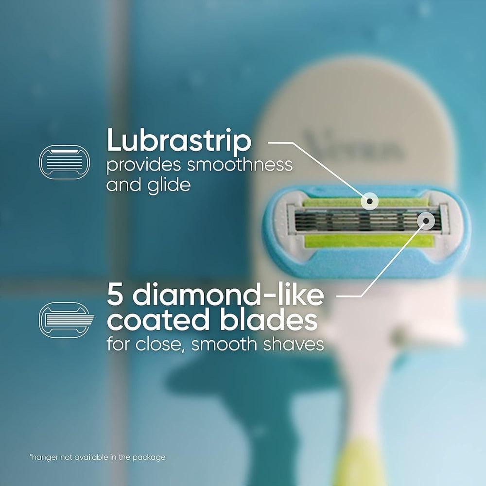 Gillette Venus Extra Smooth 5 Blades Women's Razor Blade Refills 4 Pcs