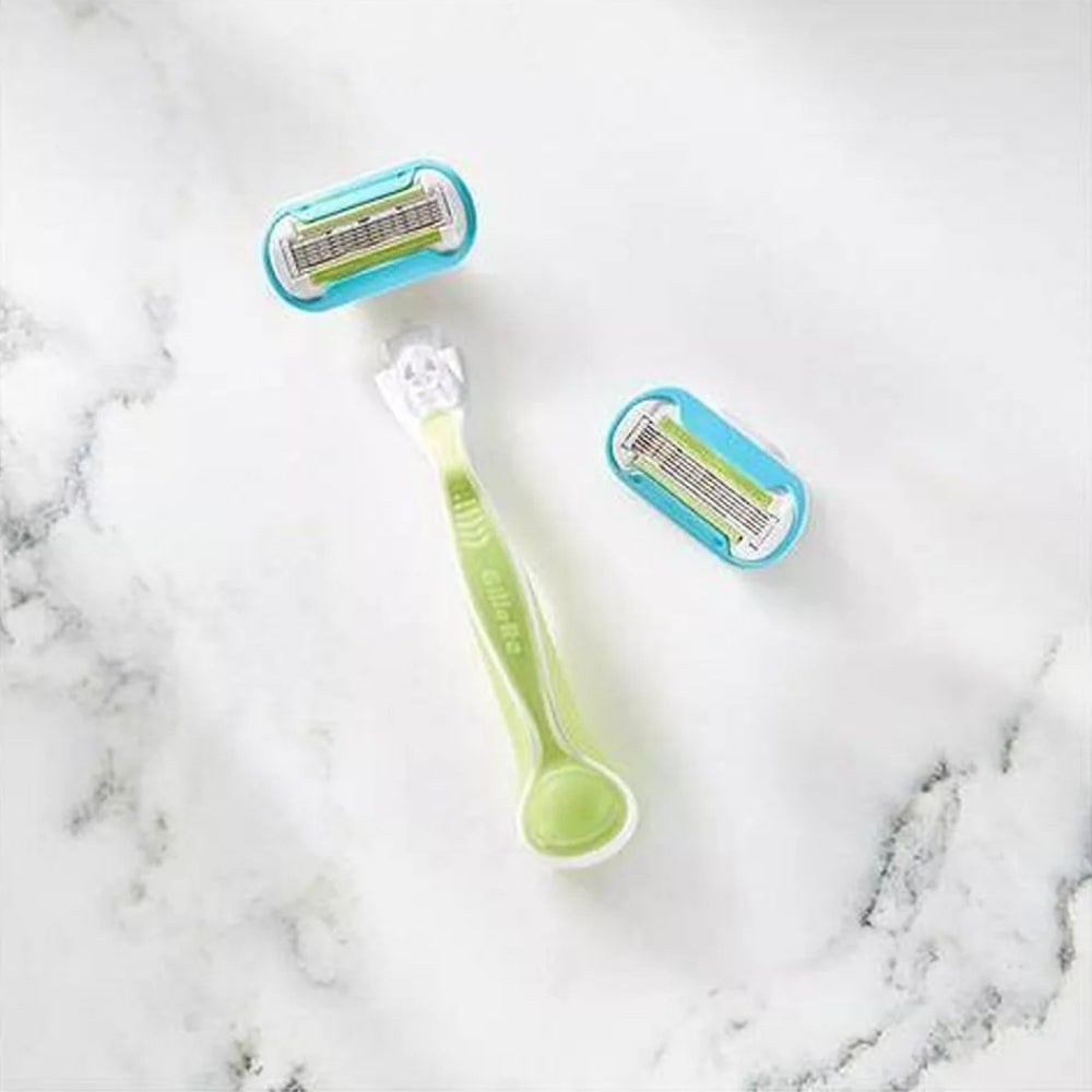 Gillette Venus Extra Smooth Green Women's Razor 2 Pcs