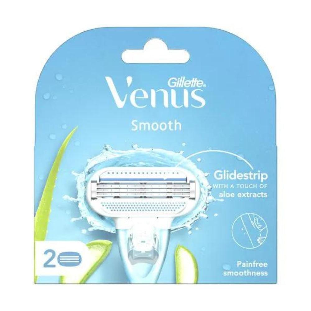 Gillette Venus Smooth Glidestrip Aloe Extracts 2 Pcs