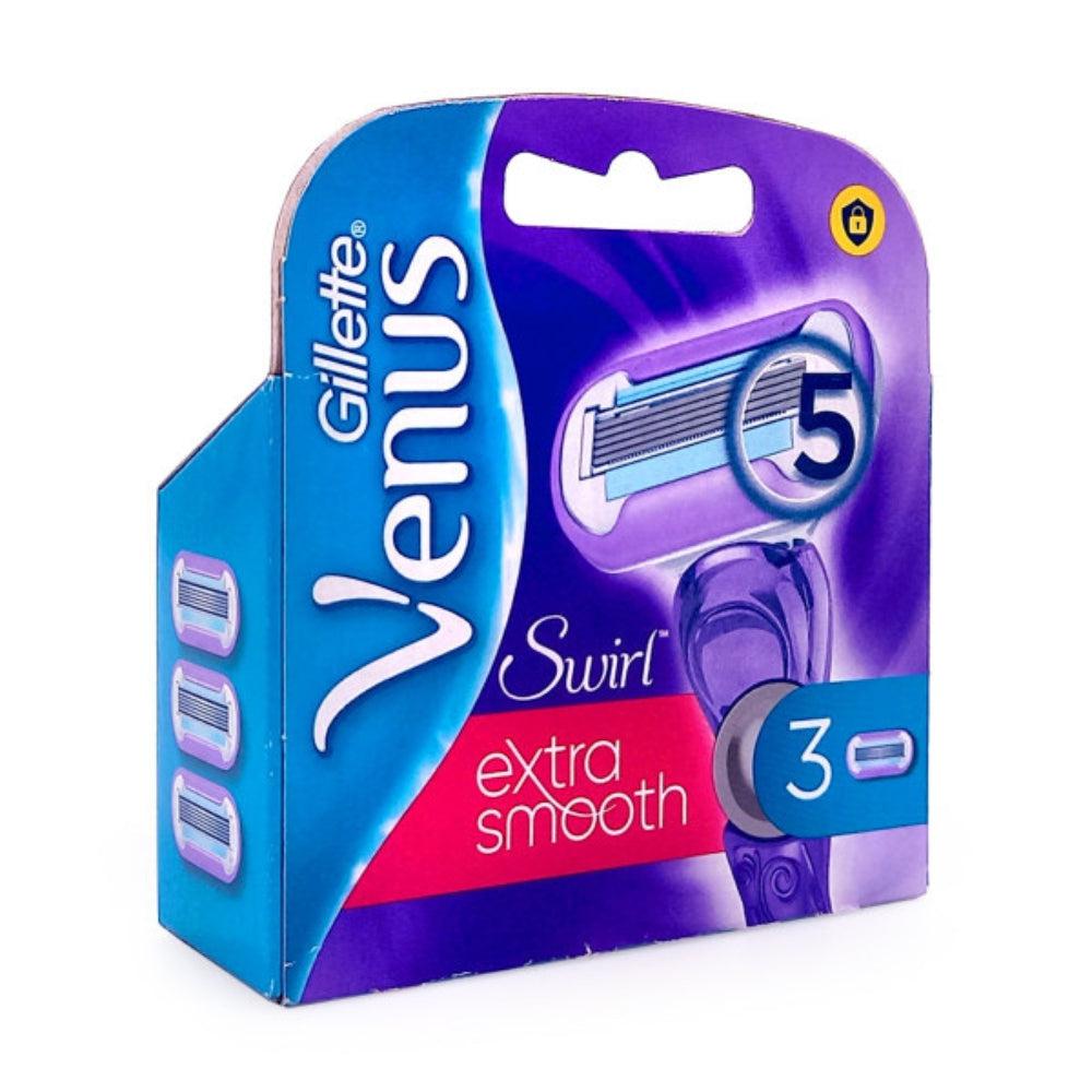 Gillette Venus Swirl Extra Smooth 5 Blades 3 Pcs