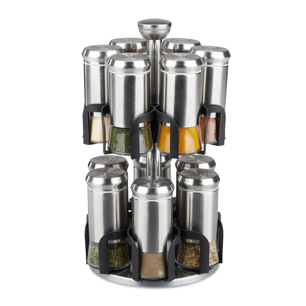 Glass Canister With Metal Casing 12pcs