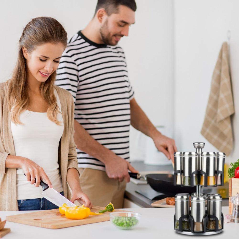 Glass Canister With Metal Casing 12pcs