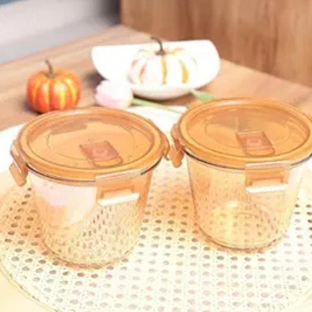 Glass Yogurt Container Glass Food Container Pantry Convenient Food Storage Jar