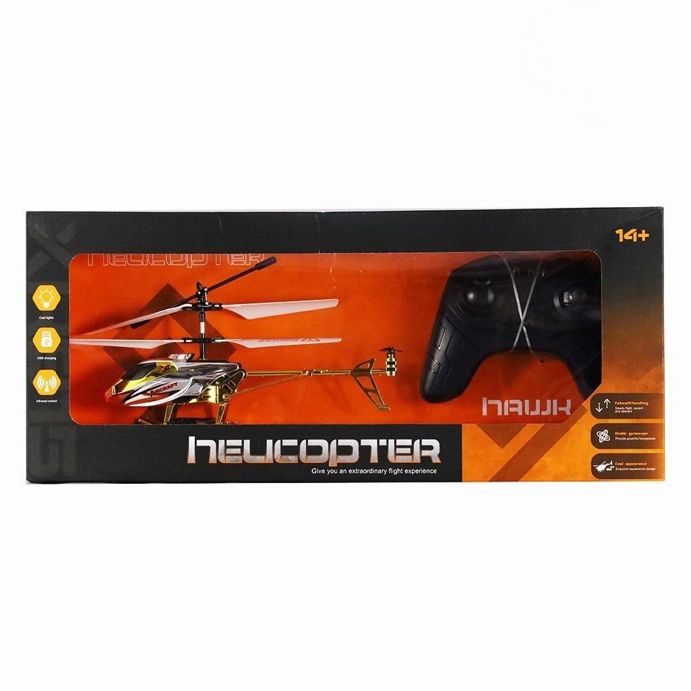 Golden Remote Control Helicopter
