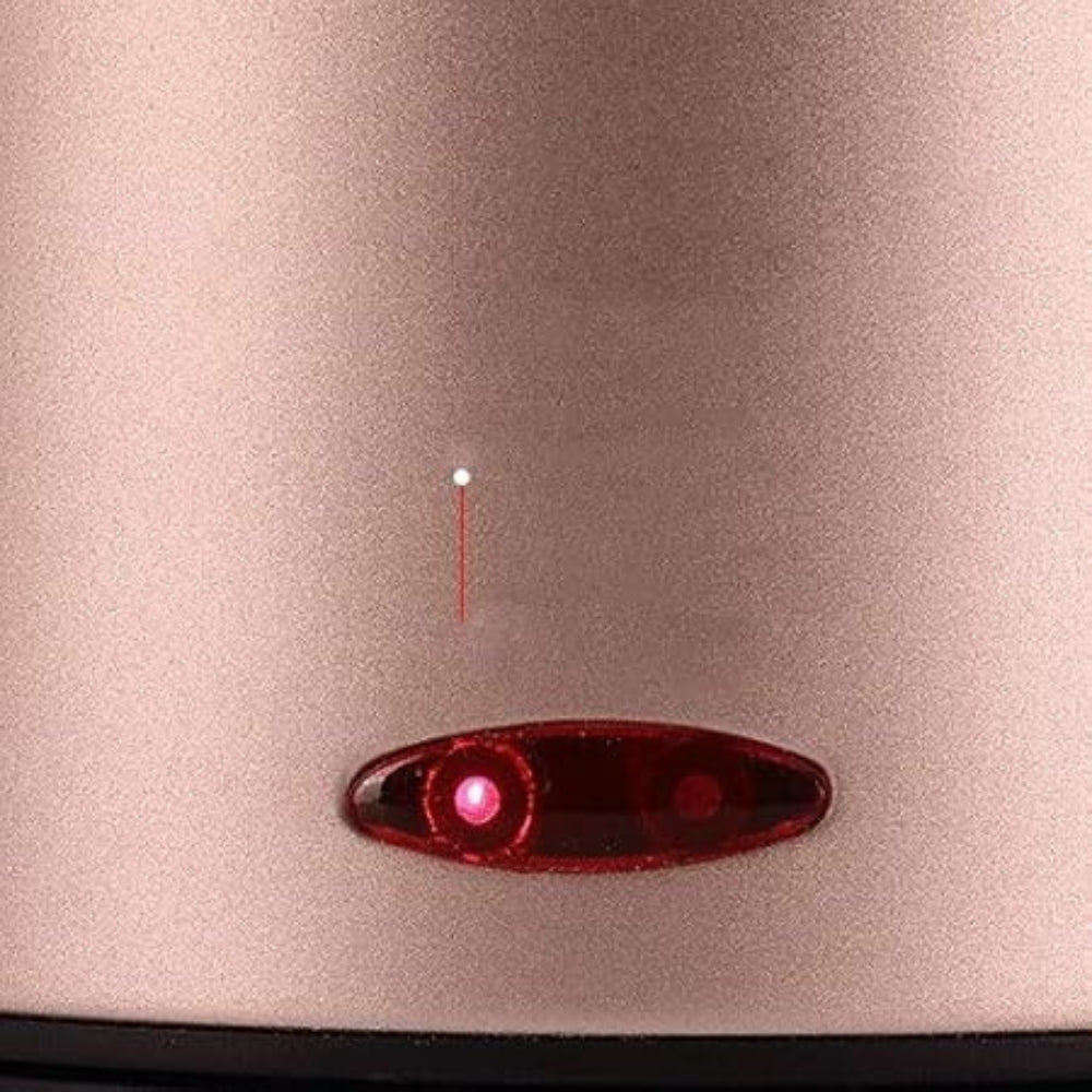 HEJLZC Smart Electric Kettle,304 Stainless Steel Kettle Electric Kettle Double Layer Insulated Anti Scald (Color D)