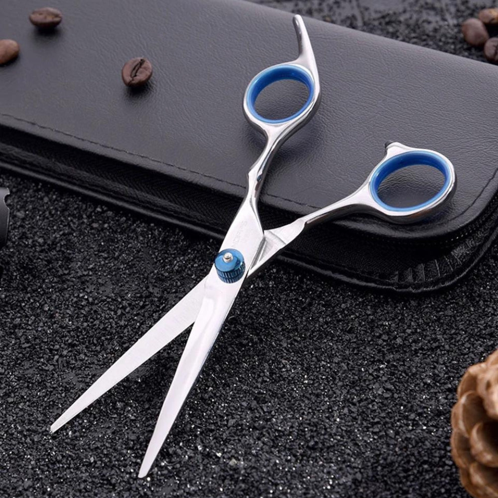Hairdressing Scissors Kit Hair Cutting Scissors Barber Professional Salon Hairdresser Tool Tail comb Cape Hair Cutter Comb Set