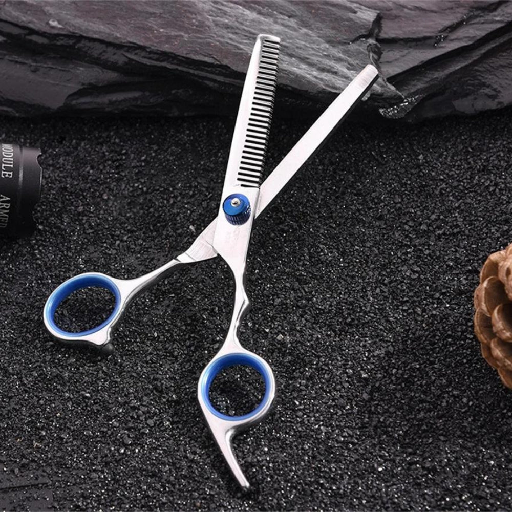Hairdressing Scissors Kit Hair Cutting Scissors Barber Professional Salon Hairdresser Tool Tail comb Cape Hair Cutter Comb Set