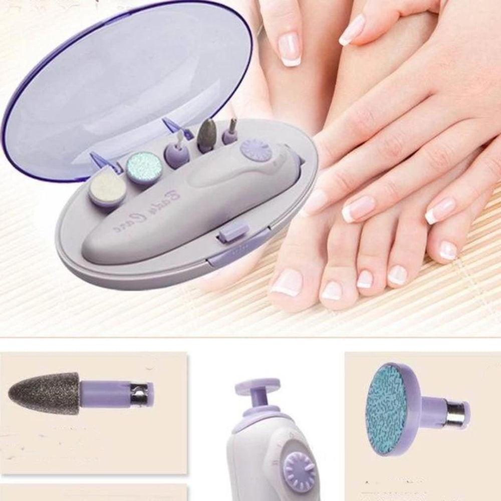 Health Electric Bi-Rotation Nail Drill Art Pen Manicure Pedicure Set