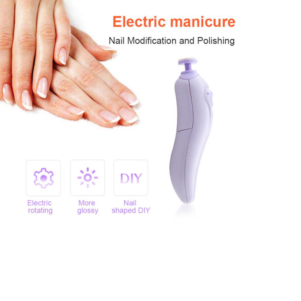 Health Electric Bi-Rotation Nail Drill Art Pen Manicure Pedicure Set