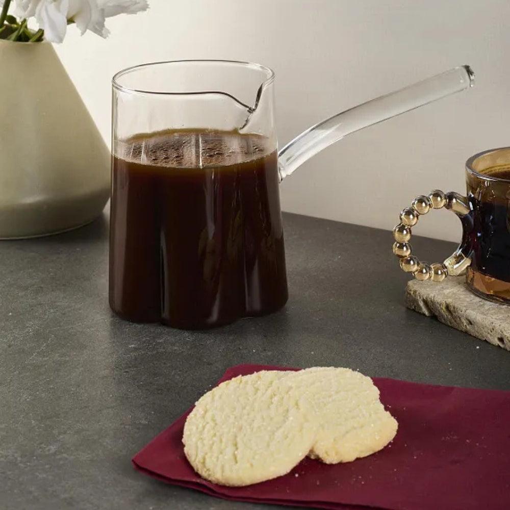 Heat Resistant Borosilicate Glass Coffee Pot