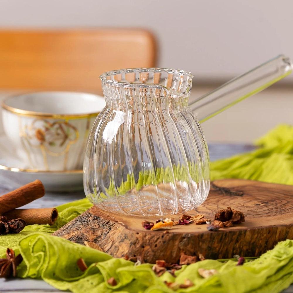 Heat Resistant Borosilicate Glass Coffee Pot