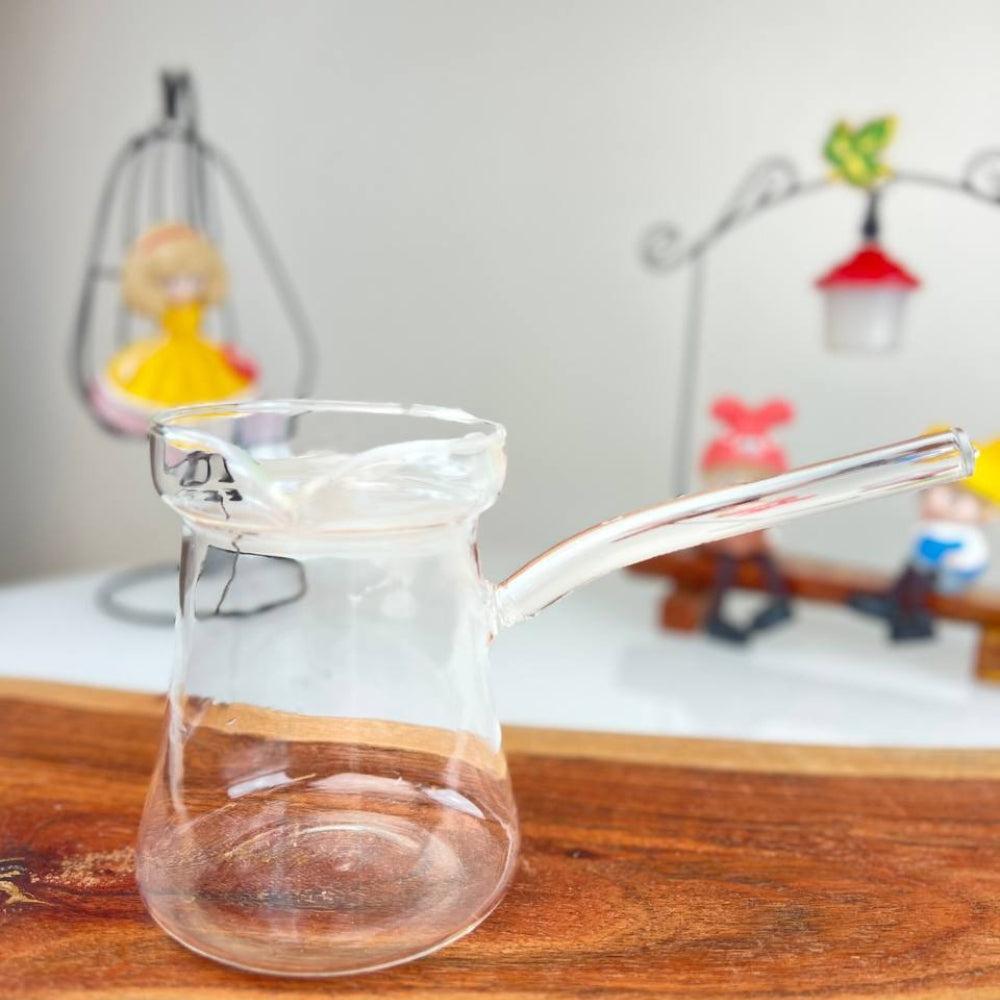 Heat Resistant Borosilicate Glass Coffee Pot