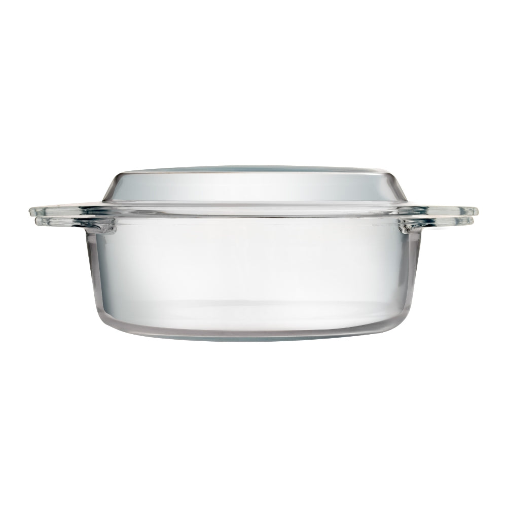 Heat Resistant Glass Baking Tray Glass Bakeware For Oven Microwave 1L , 1.5L , 2L