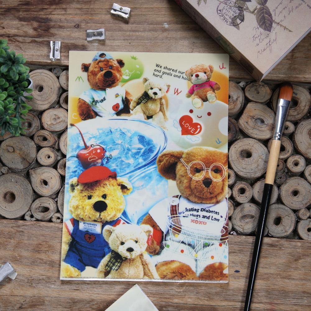 Hello Bear Cute Folder