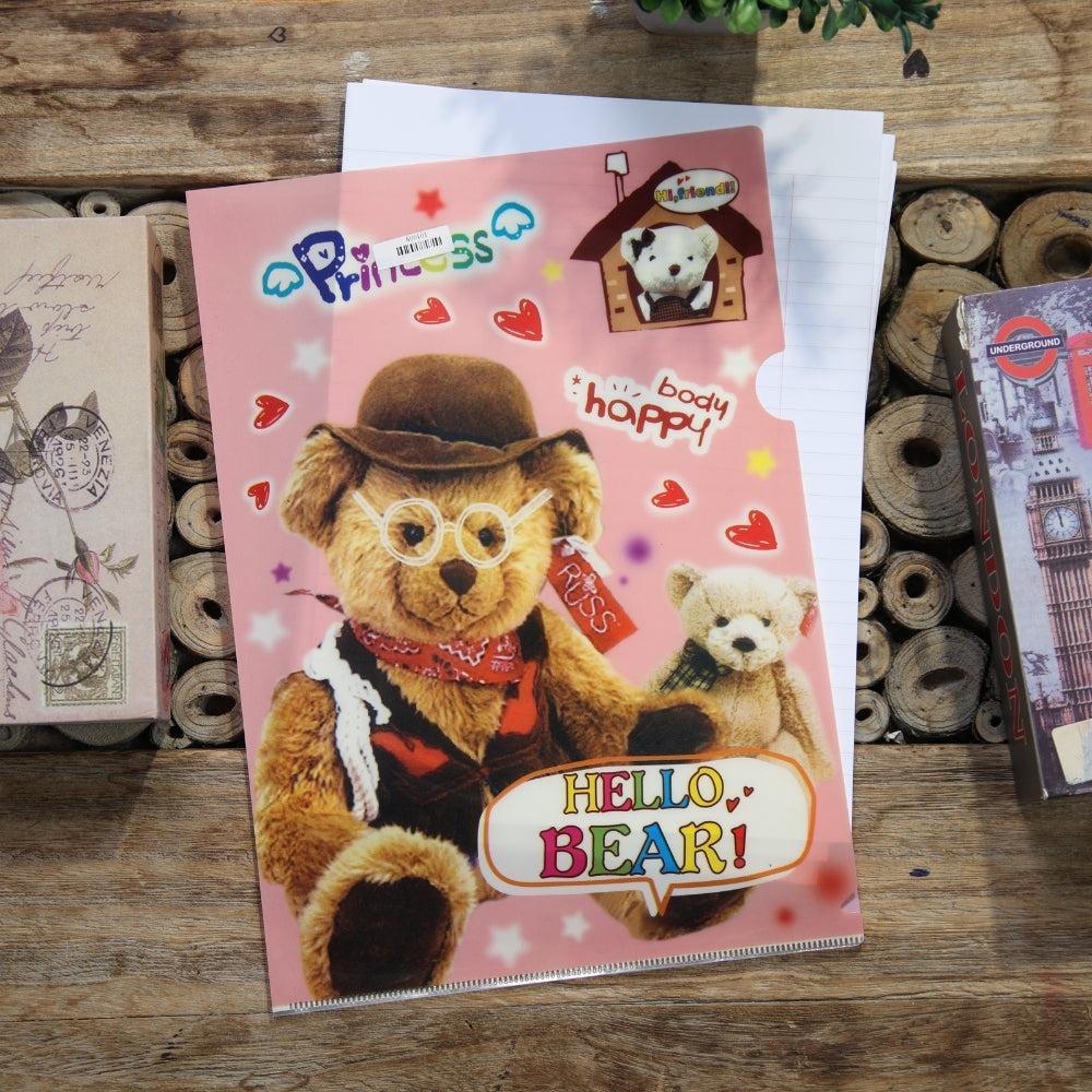 Hello Bear Cute Folder