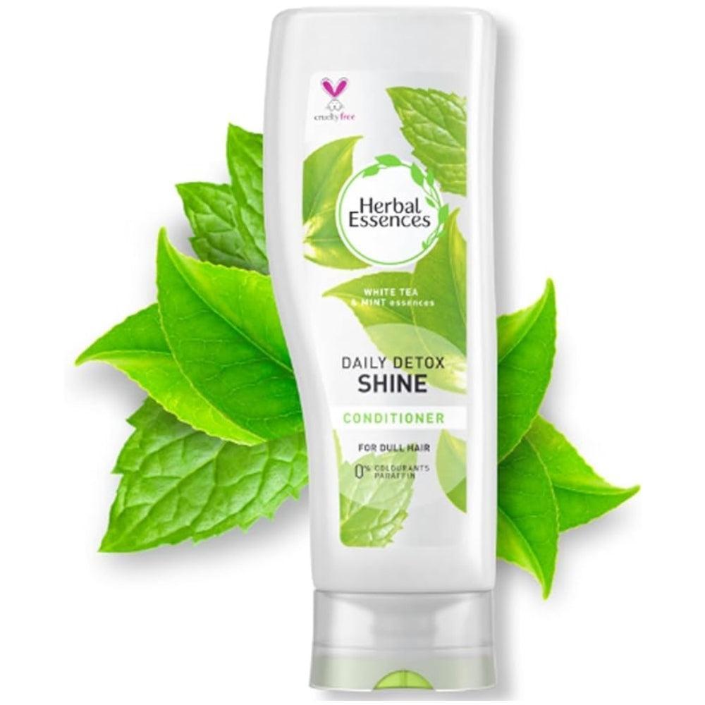 Herbal Essences Daily Detox Shine White Tea and Mint Conditioner, 400 ml