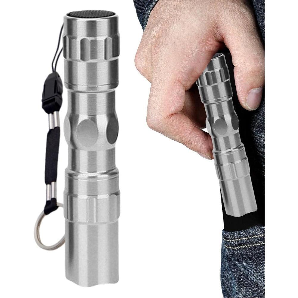 High Power LED Flashlight, 12 Hours Working Time, Aluminum Alloy, for Camping, Outdoors, and Hiking