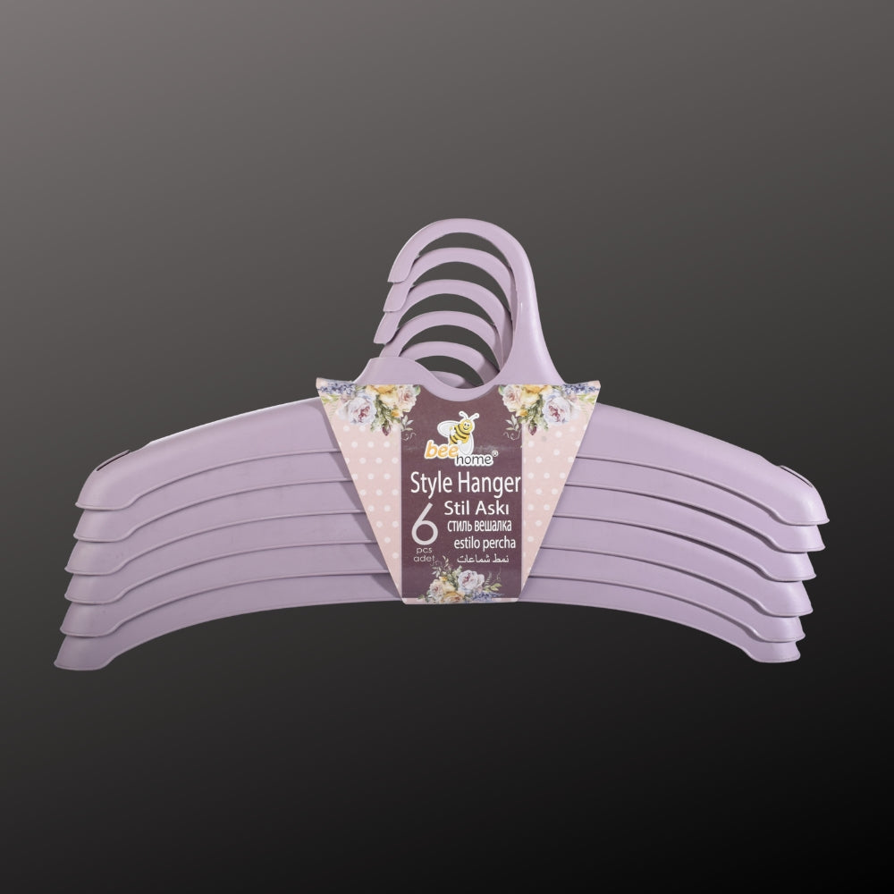 Home Expressions Children's Ultra Thin Premium 6 Pack Velvet Hange