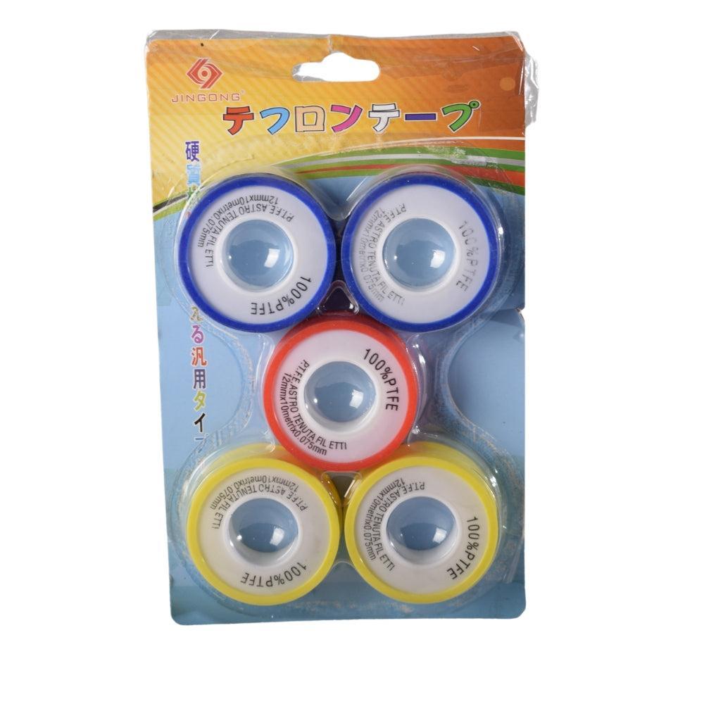 Hot Seal Waterproof Adhesive Telfone PTFE Thread Seal Tape Set Of 5 Pcs