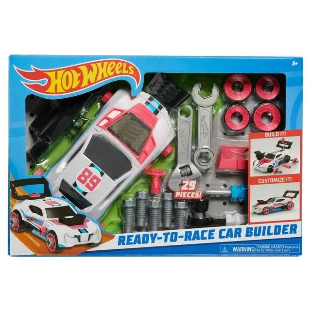 Hot Wheels Ready-To-Race Car Builder Set, Twinduction Vehicle, Kids Toys For Ages 3 up