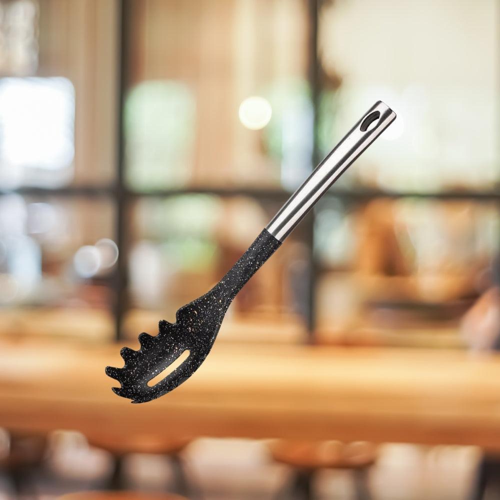 Huaying Plastic Pasta Spoon With Stainless Steel Handle