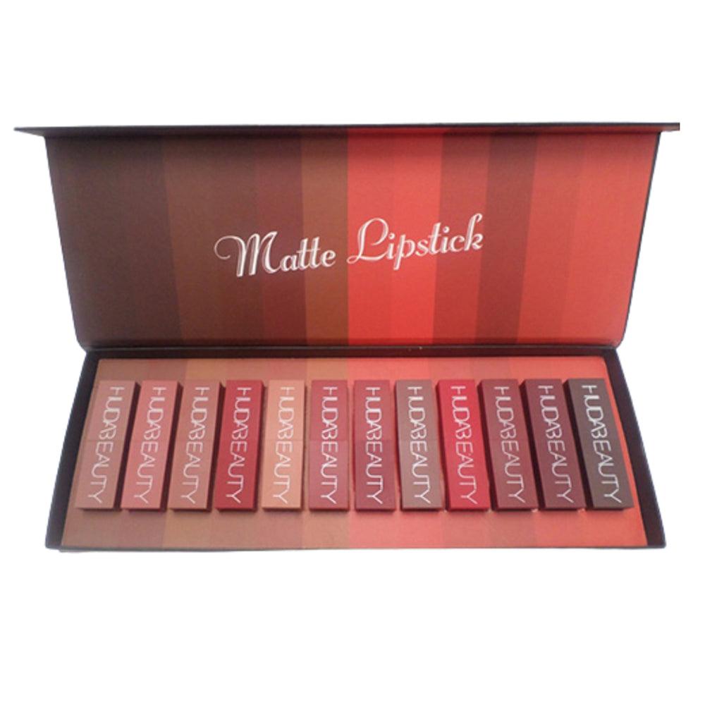 Huda Beauty Matte Lipstick Set of 12