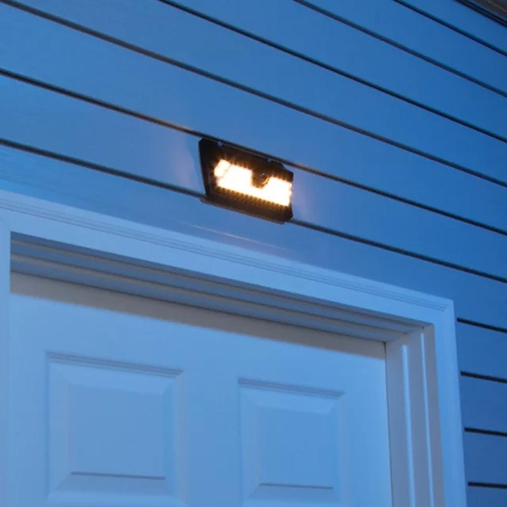 HyperTough 2 Pack Solar Outdoor Motion Led Security Light 800 Lumens