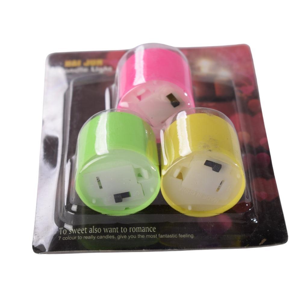 INCLO Festival Decorative LED Tealight Candles Battery Operated Candle Ideal for Party, Birthday, Gifts Multi